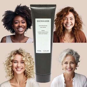 SACHAJUAN Heat Protection Hair Cream 150 ml 5 Oz New Sealed